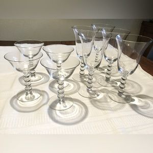 BUBBLE STEM GLASSES